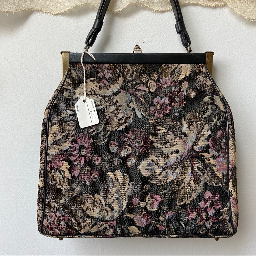 1950’s Bags by Edward • Tapestry Bag - Picture 8 of 13